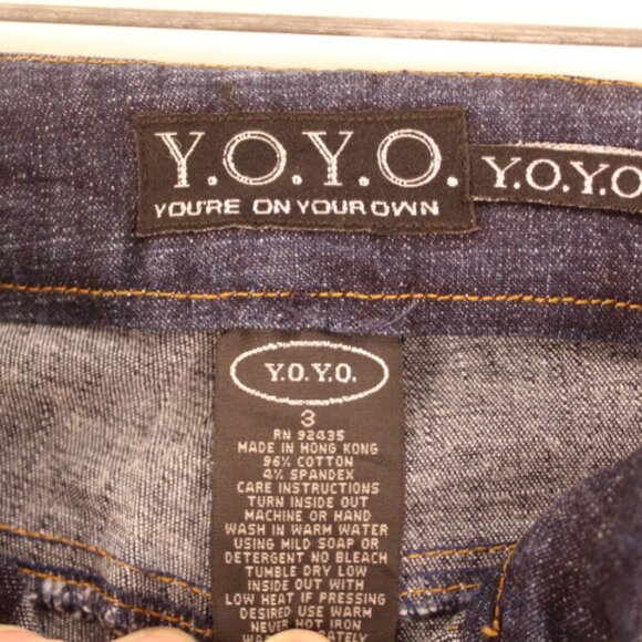 Vintage YOYO Rinse Blue Stretch Jeans - Picture 8 of 13